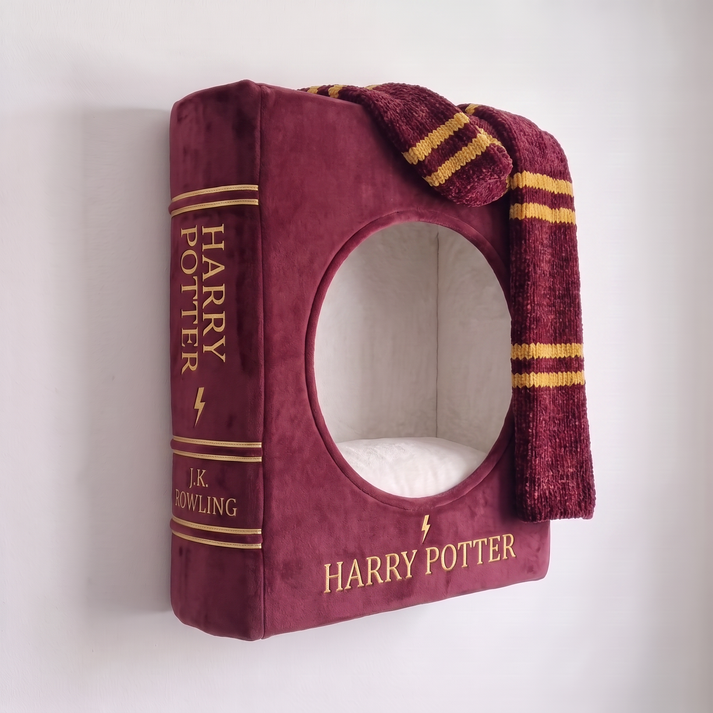 The Crimson Spell Cat Bed